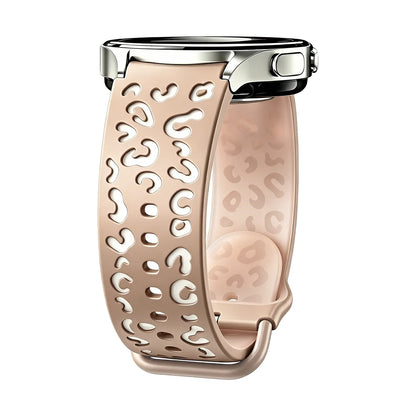 Bracelet de montre lumineux gravé bicolore, compatible avec Samsung Watch 7/6/5/4/FE, bracelet de montre sport en silicone lumineux (40/44 mm)
