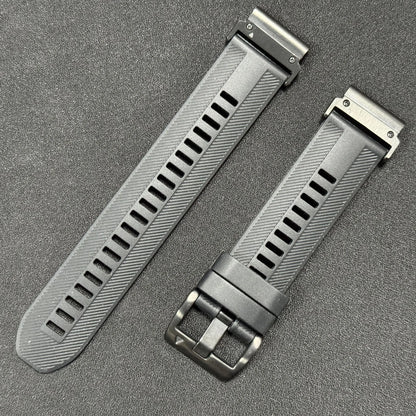 QuickFit 22/26mm Replacement Watch Band for Garmin Forerunner 970 965 955 945 935 745 MARQ Official Silicone Sport Strap