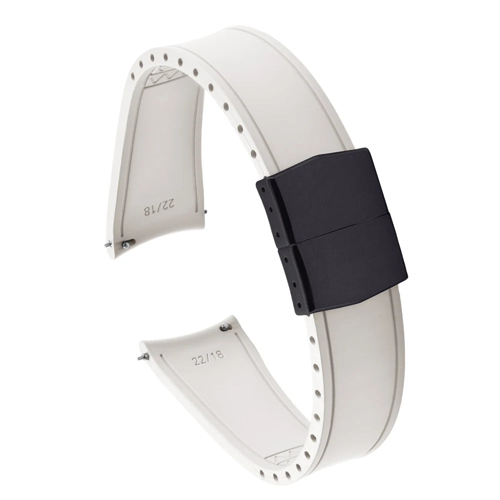 Bracelet Montre Caoutchouc pour Samsung - Rapide et Incurvée - Universel