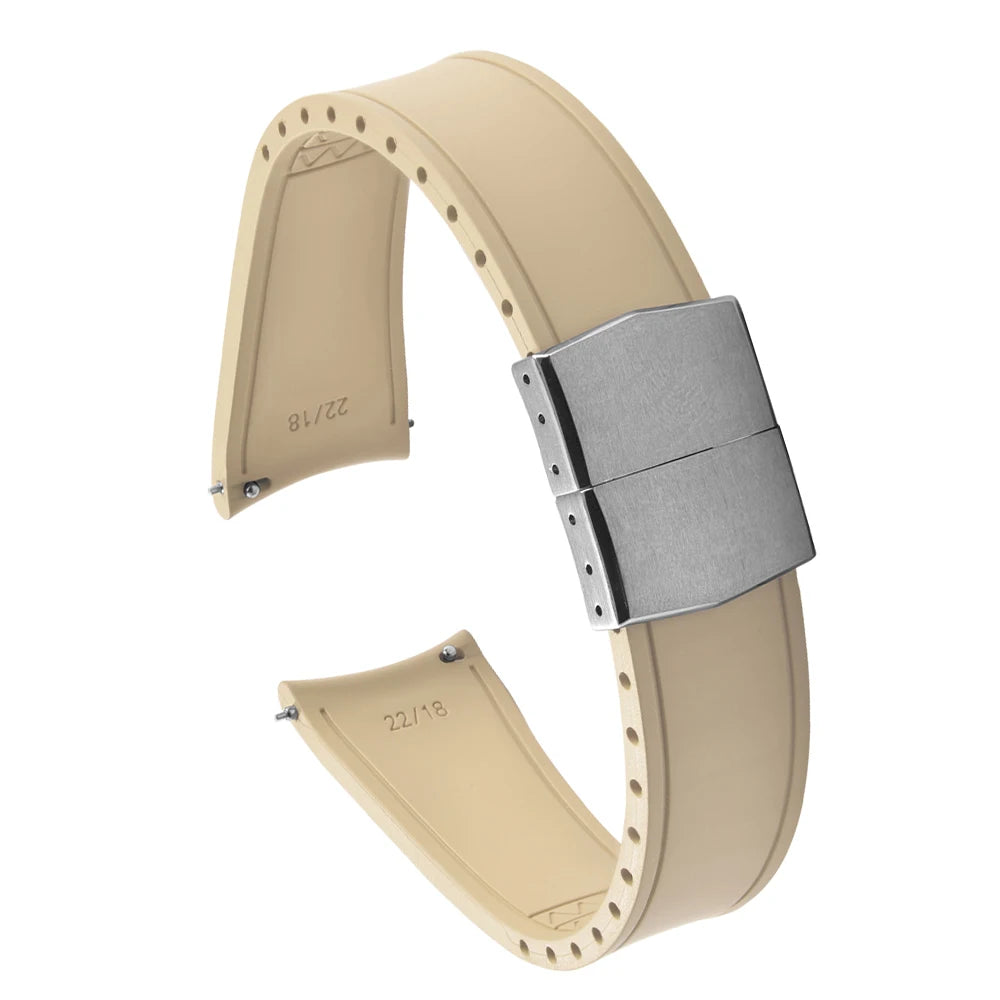 Bracelet Montre Caoutchouc pour Samsung - Rapide et Incurvée - Universel