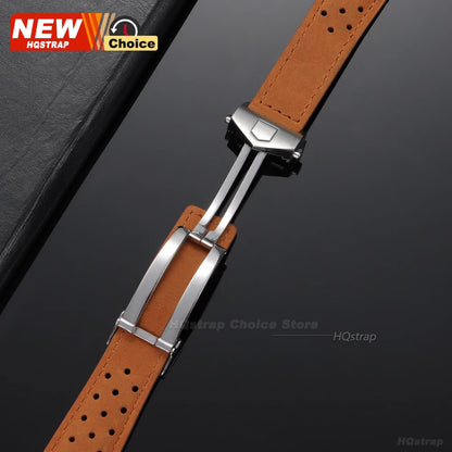 Luxury stainless steel buckle, 18mm 20mm, for TAG Heuer watch strap, metal clasp, double folding button, repair tools, accessories