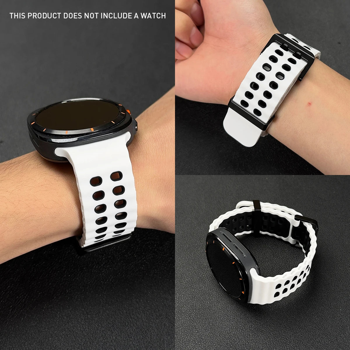 Cinturino sportivo in silicone Marine Band per Samsung Galaxy Watch Ultra2 2026, accessori per orologio Samsung Galaxy Ultra 47mm