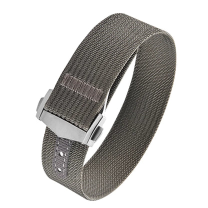 Canvas and Nylon Watch Strap, 18-20-22mm, for Omega X Swatch MoonSwatch for Seiko Men Women Sport, Waterproof, Folding Buckle