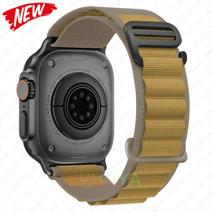 Cinturino per Apple Watch, bracciale alpino per cinturino Apple Watch Ultra 2 3, cinturino 45mm 49mm 42mm 46mm 44mm 41mm 40mm, cinturino Iwatch serie 11 9 8 7 SE 10