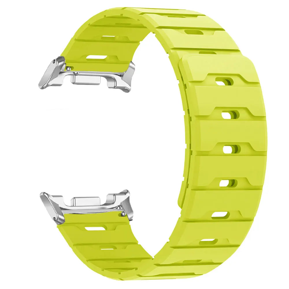 Bracelet magnétique bicolore pour Galaxy Watch 9/8 40/44mm 8Classic 46mm, bracelet sport pour Galaxy Watch Ultra 2 47mm