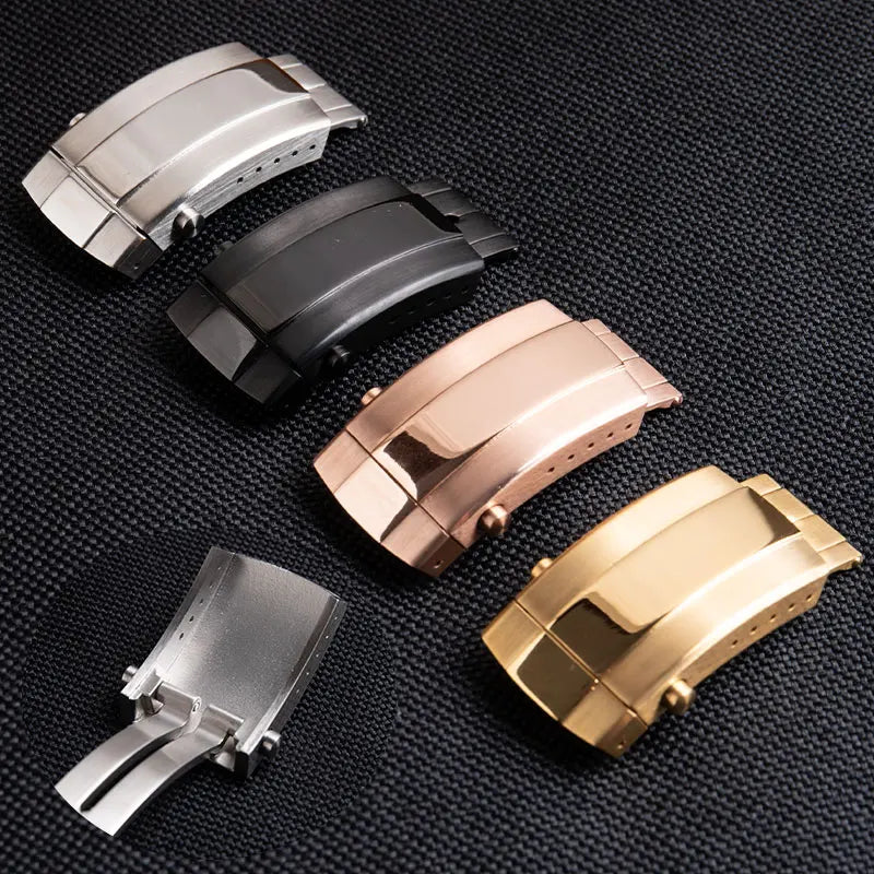 Bracelet de montre en caoutchouc fluoré FKM GTS réglable et souple à libération rapide 18/19/20/21/22 mm pour Breitling/Omega, bracelet de plongée