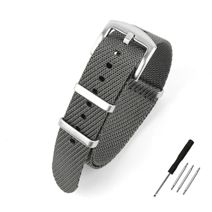 Cinturino per orologio in Nylon 20mm 22mm, cinturino a righe, cinturino di ricambio, accessori militari per cinturini orologio T-udor