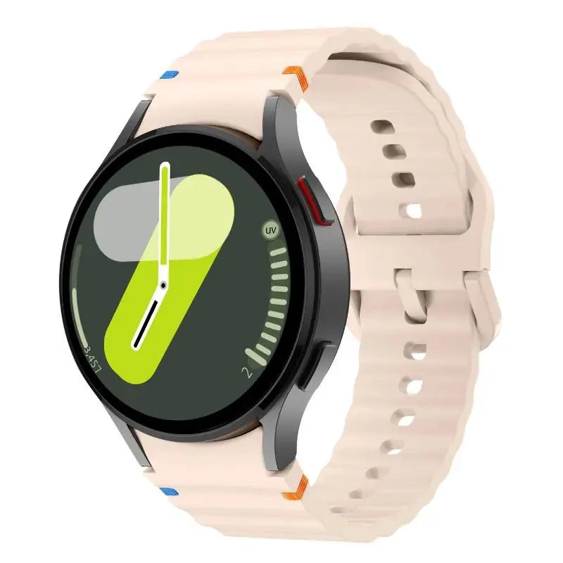Original Silicone Strap for Samsung Galaxy Watch 7 44mm 40mm FE, Galaxy Watch 4 6 Classic 5 Pro, Band 43mm 47mm 45mm