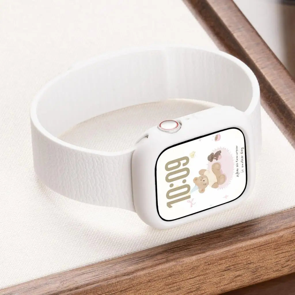 Silicone Case and Strap for Apple Watch Ultra 3 49mm 46mm 42mm 44mm 40mm 45mm 41mm for iWatch Series 11 10 9 8 7 6 SE3