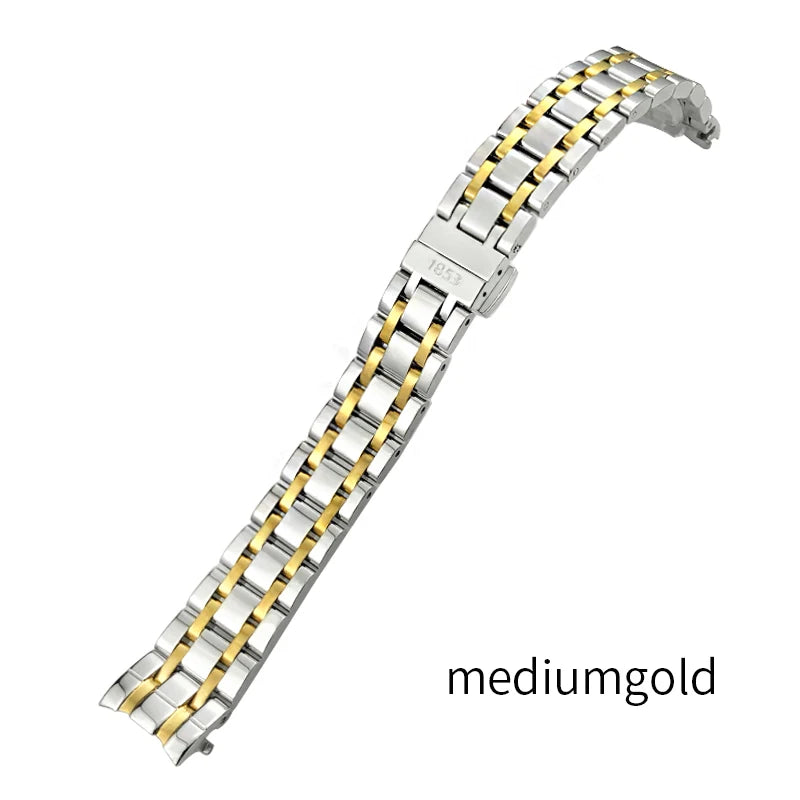 316L Stainless Steel Watch Bracelet, 16mm, for Tissot T050 1853 T-LADY Dressport T 050217 T T T 050207 Solid Metal Watch Straps