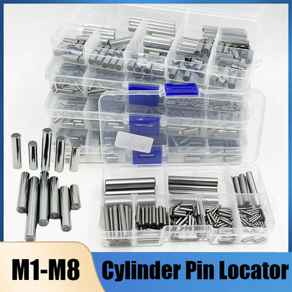 Exacpille Cylindrique en Acier Inoxydable Dallas, M1.5 M2 M2.5 M3 Figuré M5 M6 M8, avec exacpille de Localisation, Arbre Solide FiosphLock, en Métal, Dernier Ensemble