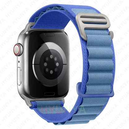 Cinturino per Apple Watch, bracciale alpino per cinturino Apple Watch Ultra 2 3, cinturino 45mm 49mm 42mm 46mm 44mm 41mm 40mm, cinturino Iwatch serie 11 9 8 7 SE 10