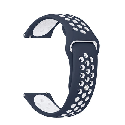 Cinturino in silicone da 20 mm 22 mm, per Amazfit Bip 6 5/GTS 3/2/2e/GTS2 Mini/GTR 3 Pro/42 mm/47 mm/2/2e/Stratos 2/3 Pro Sport Correa