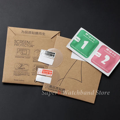 TPU Soft Hydrogel Film for Omega, Screen Protector for Swatch Watch, Full Cover Clear Film, Not Glass