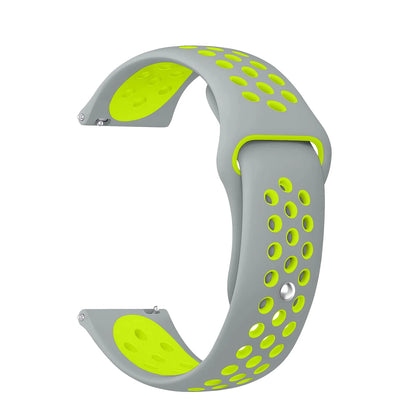 Cinturino in silicone da 20 mm 22 mm, per Amazfit Bip 6 5/GTS 3/2/2e/GTS2 Mini/GTR 3 Pro/42 mm/47 mm/2/2e/Stratos 2/3 Pro Sport Correa