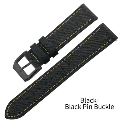 Bracelet de montre en cuir de vache véritable à dégagement rapide, 20mm 21mm 22mm, pour IWC Pilot Oris Hamilton MIDO SEIKO SKX 5 Rolex