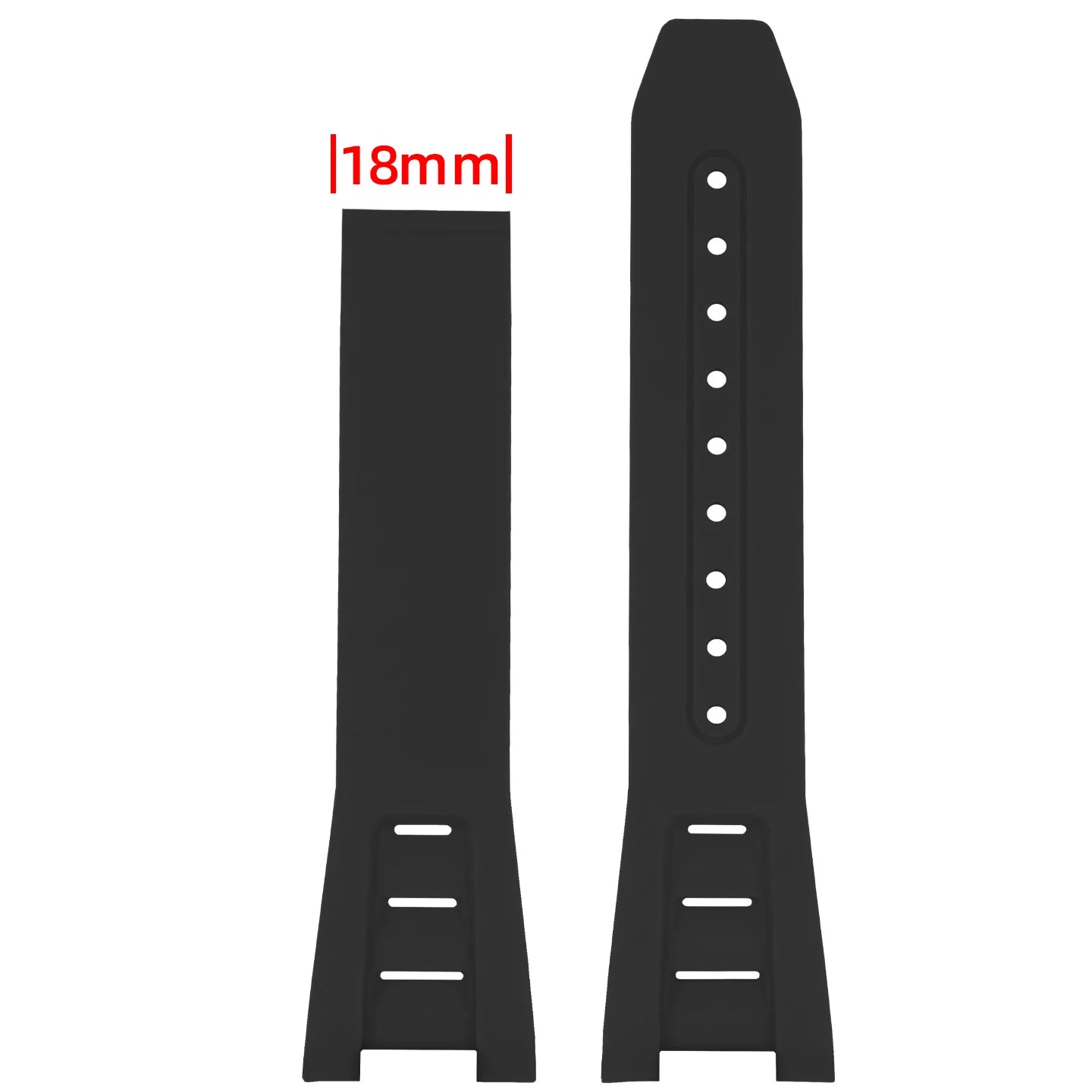 Nouveau Bracelet Ruuber en TPU pour Bell Ross INSTRUMENTS BRX5/BR05 Bracelet de montre 25mm pour Bracelet étanche Bell & Ross noir Orange bleu