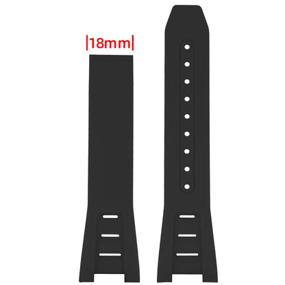 Nouveau Bracelet Ruuber en TPU pour Bell Ross INSTRUMENTS BRX5/BR05 Bracelet de montre 25mm pour Bracelet étanche Bell & Ross noir Orange bleu