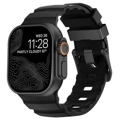 Cinturino in morbido silicone per Apple Watch Ultra 2 10 9 8 7 6 SE 5 4 per iWatch 38 40 41mm 42mm 44mm 45mm 46mm 49mm