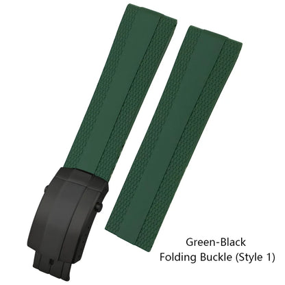 Bracelet de montre en caoutchouc souple, 20mm 21mm 22mm, adapté à Breitling Superocean Avenger Heritage, blanc, noir, Orange, outils de bracelet de montre en Silicone souple