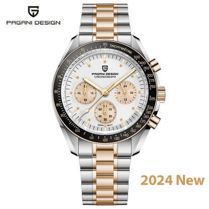 Orologio da uomo 40 mm Cronografo al quarzo - PAGANI DS AK Project AR Sapphire Date Sport