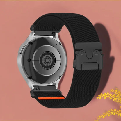 Cinturino in nylon intrecciato per Samsung Galaxy Watch 7/6/5/4 e Huawei Watch GT6 GT5 GT4 41mm GT6 Pro, 18/20/22 mm