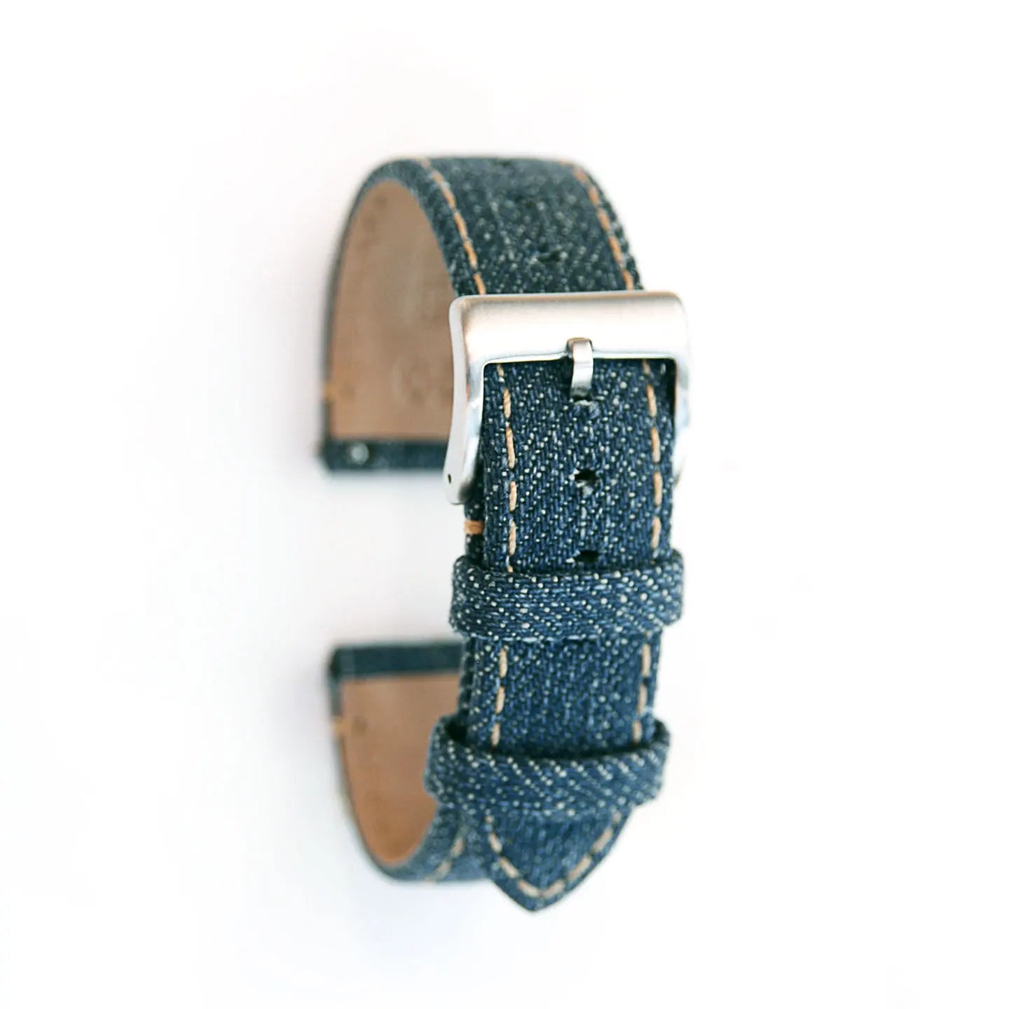 20mm 22mm Denim bracelet de montre à dégagement rapide toile bleue coton Jeans Denim bracelets de montre