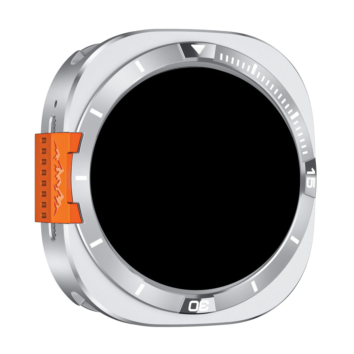 Funda protectora integral de metal para reloj Samsung Ultra de 47 mm, motivo de montaña, ideal para deportes de aventura al aire libre