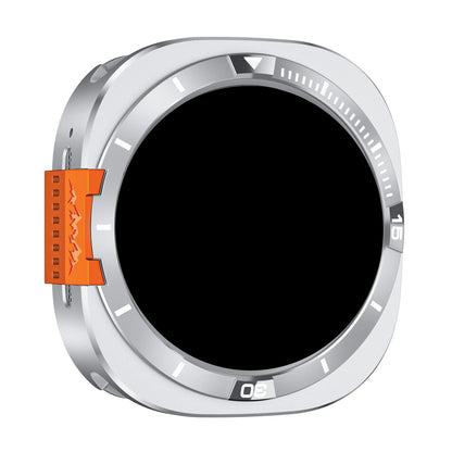 Funda protectora integral de metal para reloj Samsung Ultra de 47 mm, motivo de montaña, ideal para deportes de aventura al aire libre