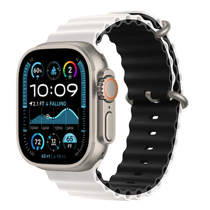 Bracelet Ocean pour Apple Watch Ultra 3 2, 49mm 46mm 44mm 40mm 45mm 41mm 42mm, Correa Bracelet iWatch Series 11 10 9 SE 8 7 6 5 4