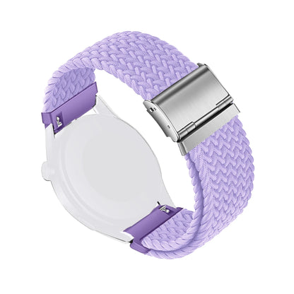 Bracelet à boucle tressée en Nylon, 20/22mm, pour Garmin Forerunner 265 55 965 165, Bracelet de Sport Garmin Venu 3/2 Vivoactive 5