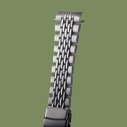 Stainless Steel Rice Bead Metal Bracelet Dive Watch Bracelet for Seiko 7S26-0020 SKX007K2 Men's Automatic Watch 730483