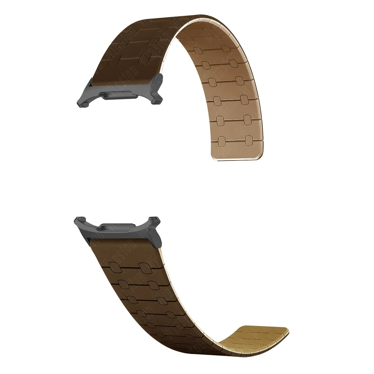Bracelet magnétique en silicone pour Samsung Galaxy Watch 7 Ultra 47 mm, bracelet sport pour Watch 7 Ultra 47 mm, sans espaces, ajustement rapide