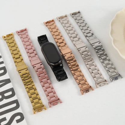 Stainless Steel Bracelet for Xiaomi Mi Band 10 9 8 Accessories Replacement Pulseira Xiaomi Smart Band 10 9 8 Metal Strap Correa
