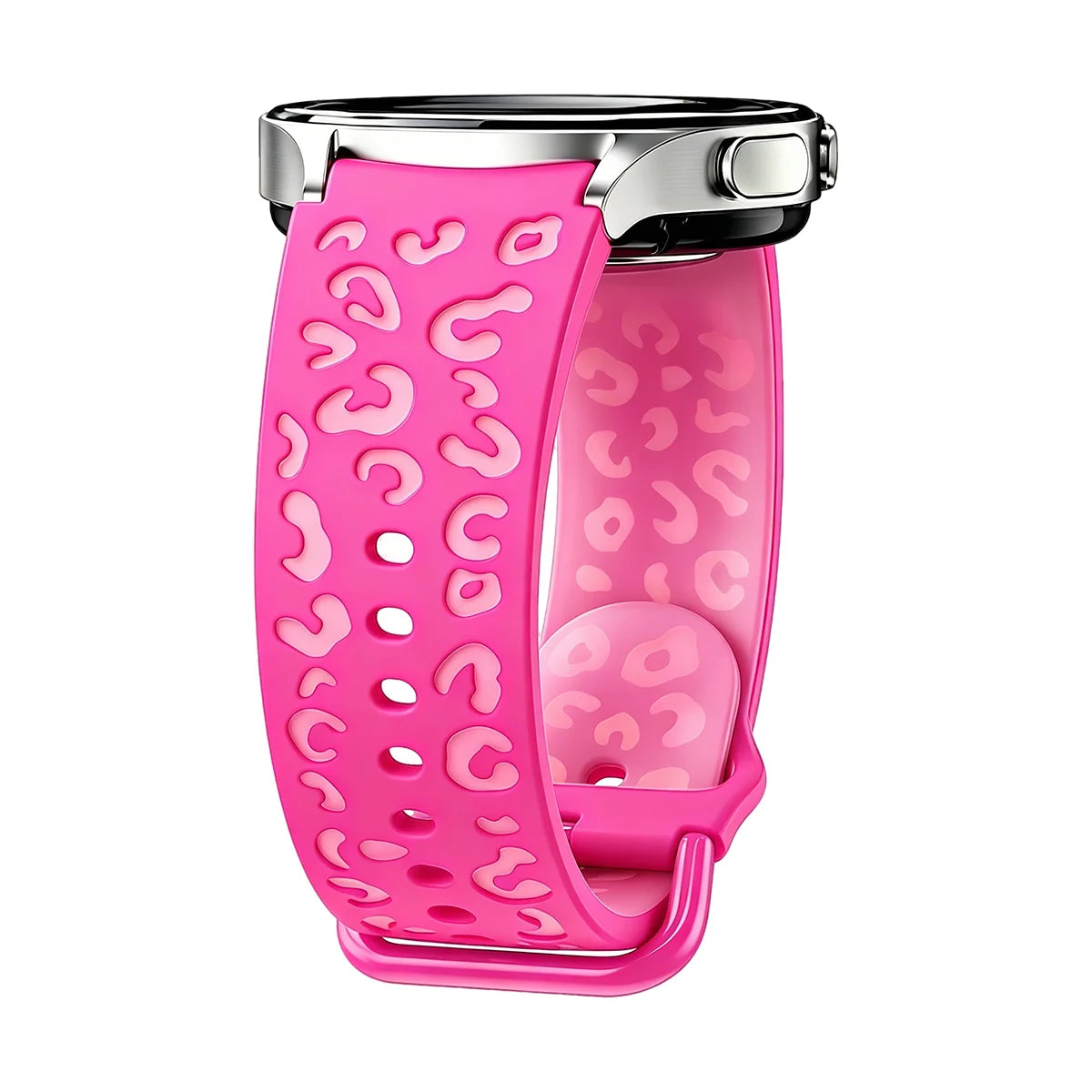 Bracelet de montre lumineux gravé bicolore, compatible avec Samsung Watch 7/6/5/4/FE, bracelet de montre sport en silicone lumineux (40/44 mm)
