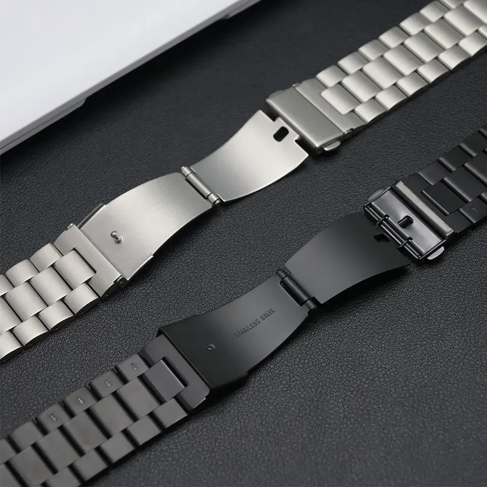Luxury Stainless Steel Strap for Samsung Galaxy Watch 8 Classic 46mm, Metal Bracelet for Galaxy 8 40mm 44mm, Men's Watchband