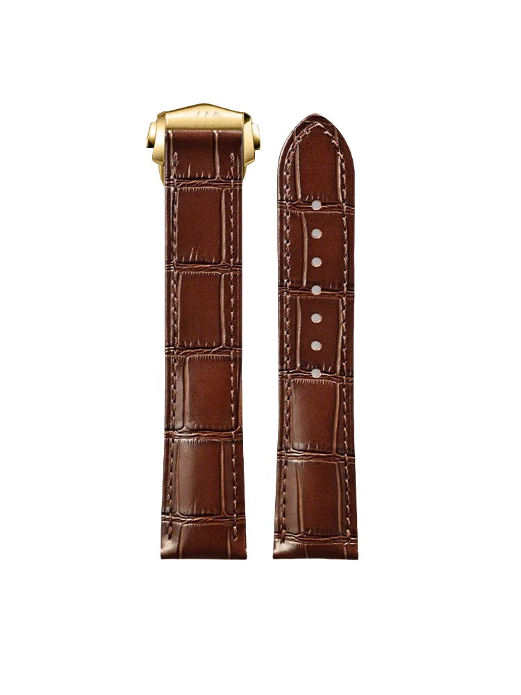 Cinturino per orologio in pelle da uomo compatibile con Omega 18/19/20/21 mm, cinturino di ricambio stile vintage racing per cronografo Moonwatch