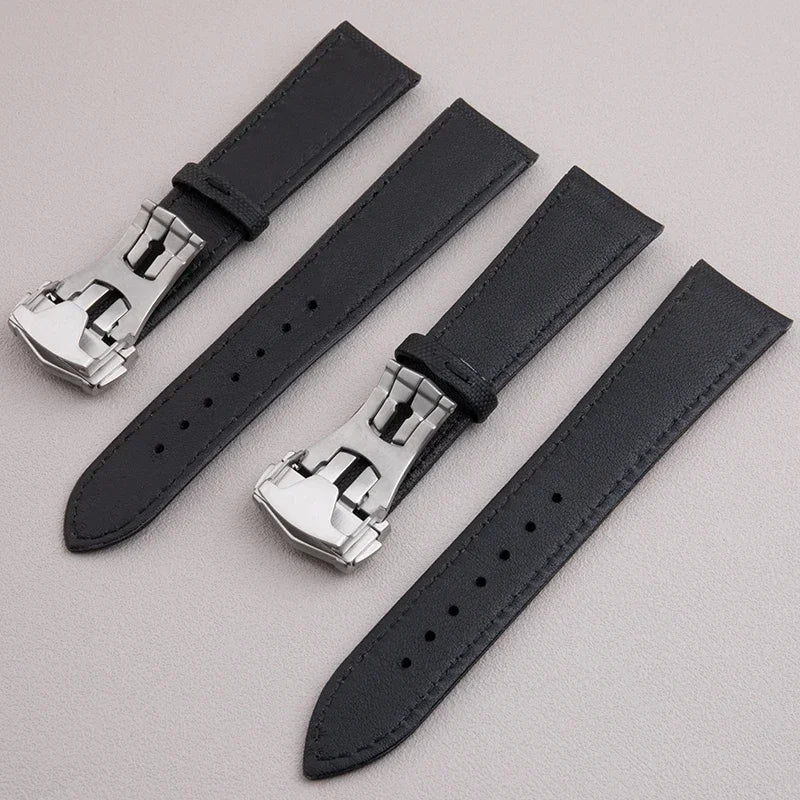 Bracelet de montre universel en Nylon, 19mm, 20mm, 21mm, 22mm, pour Omega, Planet Ocean Seamaster 300 Speedmaster, tissu, cuir, toile SEIKO