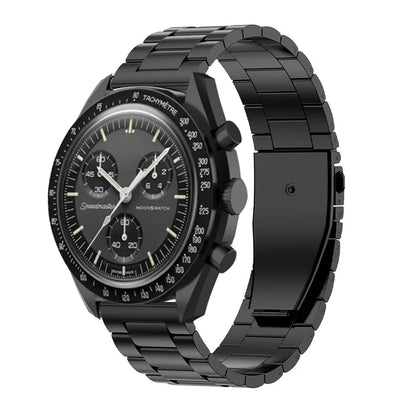 Cinturino in acciaio inox da 20 mm per Omega X Swatch Joint MoonSwatch, fibbia pieghevole in metallo, accessorio per MoonSwatch