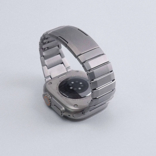 Cinturino di lusso in acciaio inossidabile per Apple Watch Ultra 2 10 9 8 7 6 5 4, cinturino in metallo per iWatch 40mm 41mm 42mm 45mm 46mm 49mm