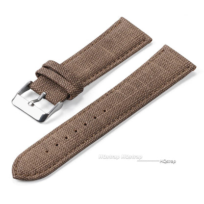 Bracelet de montre en Nylon à motif Denim pour Casio bracelet en cuir Vintage 10 12 14 16 18 20 22mm bracelet de montre pour Seiko hommes femmes accessoires