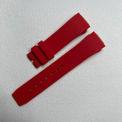 Cinturino per orologio in caucciù di alta qualità per orologio Richard Mille RM007-01/02, 22x14mm