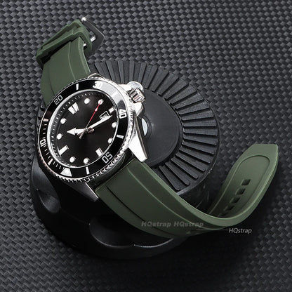 Cinturino per orologio in silicone di alta qualità, cinturino in gomma a sgancio rapido 20mm 22mm, bracciale di ricambio, accessori per donne e uomini