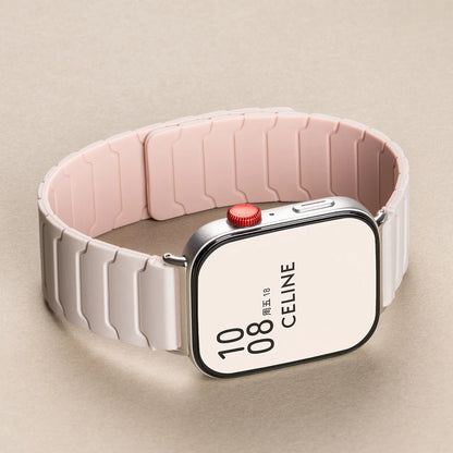 Bracelet magnétique en Silicone pour Huawei Watch Fit 5 4 Pro 4, nouveau bracelet d'hiver respirant pour Huawei Fit 3 2 1