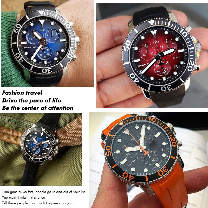 Tissot T120 Seastar T120417 T120407 专用橡胶硅胶表带，防水、柔软、运动、潜水，赠送工具，21mm/22mm