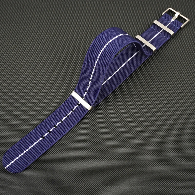 Cinturino per orologio NATO, paracadute in nylon elastico