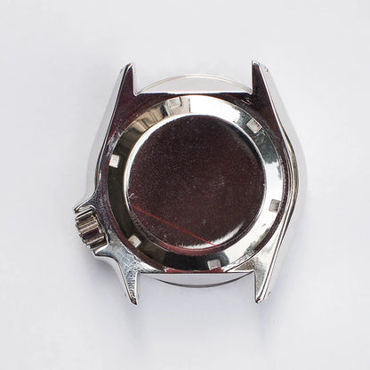 SKXHouseWatch-Silver Watch Case for Men's Dial, Repair Parts, Movement, NH35 NH36 4R 6R 7S, 28.5mm