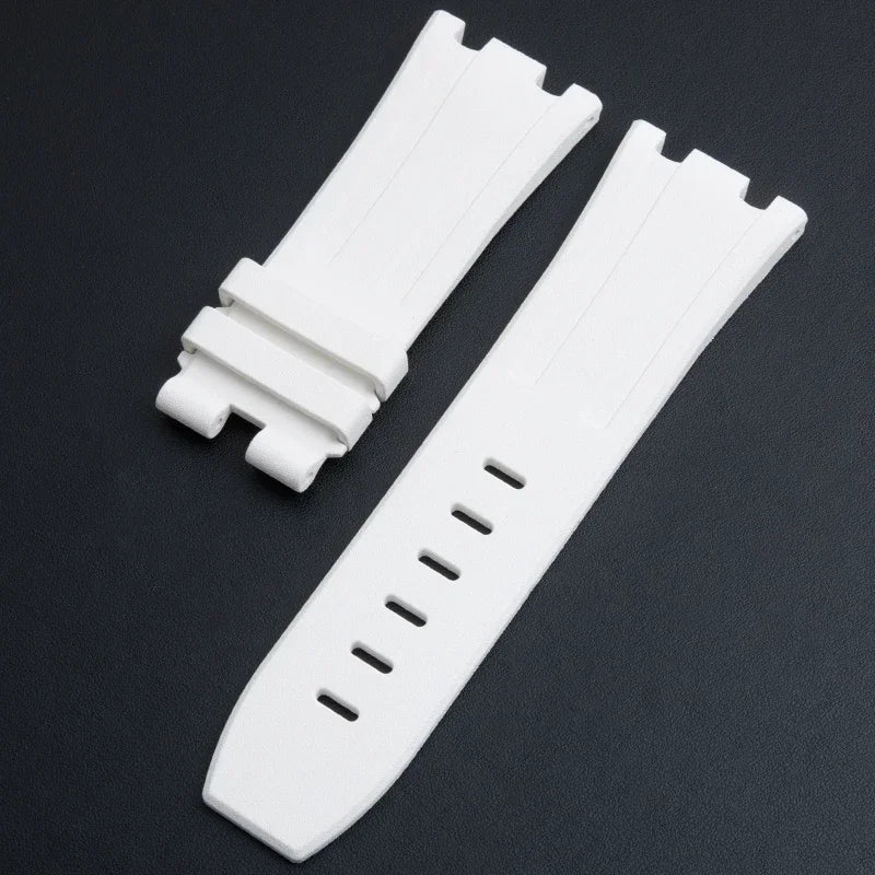 Bracelet de montre en caoutchouc FKM souple de 28mm, adapté au bracelet de montre AP Audemars Piguet, cadran de 42mm, boucle à ardillon 15703 15710
