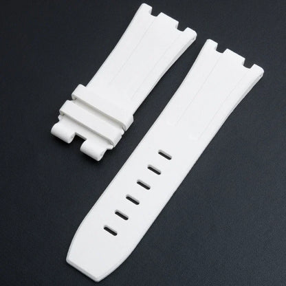 Bracelet de montre en caoutchouc FKM souple de 28mm, adapté au bracelet de montre AP Audemars Piguet, cadran de 42mm, boucle à ardillon 15703 15710