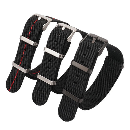 Cinturino per orologio NATO, paracadute in nylon elastico